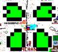 The 4chan logo, repaired by Cosmic. (Erased)